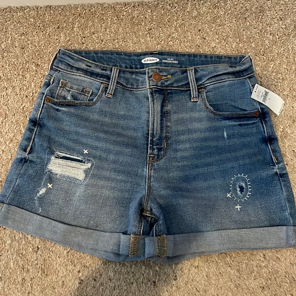 NWT Old Navy Jean Shorts- Size 2